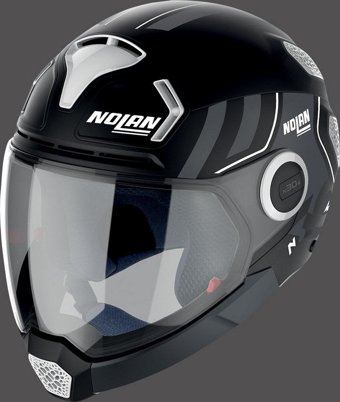 Nolan / ノーラン Modular Helmet N30-4 VP PARKOUR Black White | N3E000662016