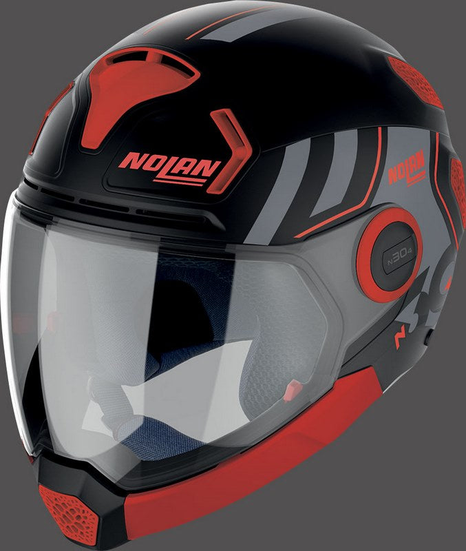 Nolan / ノーラン Modular Helmet N30-4 VP PARKOUR Red | N3E000662017