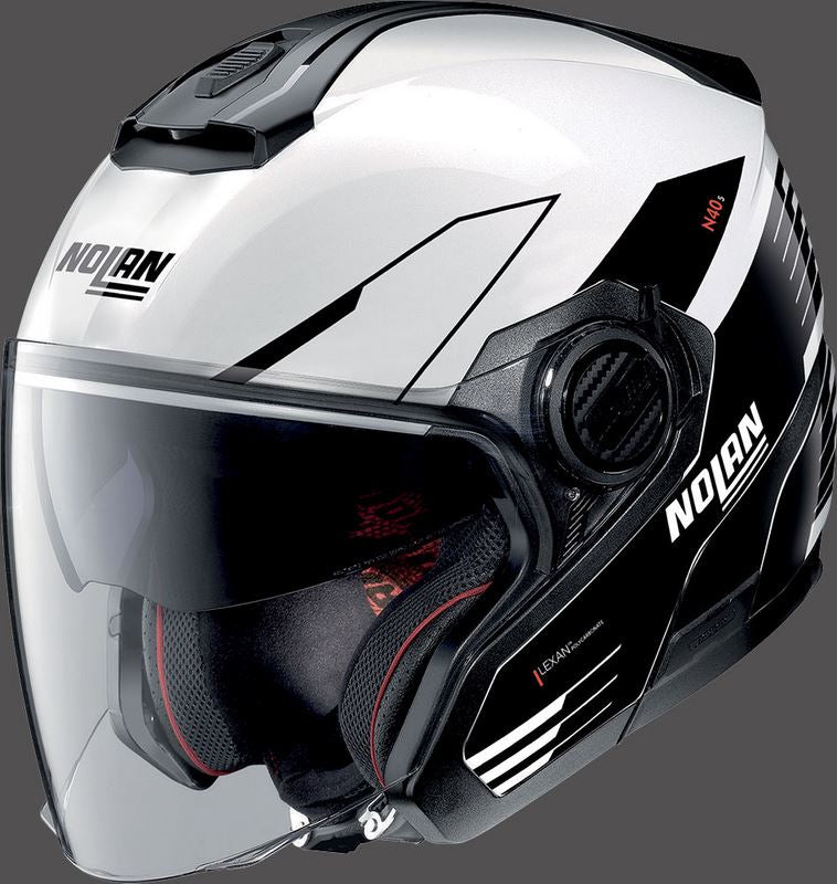 Nolan / ノーラン Jet Helmet N40-5 ZEFIRO N-COM METAL WHITE | N45000911030