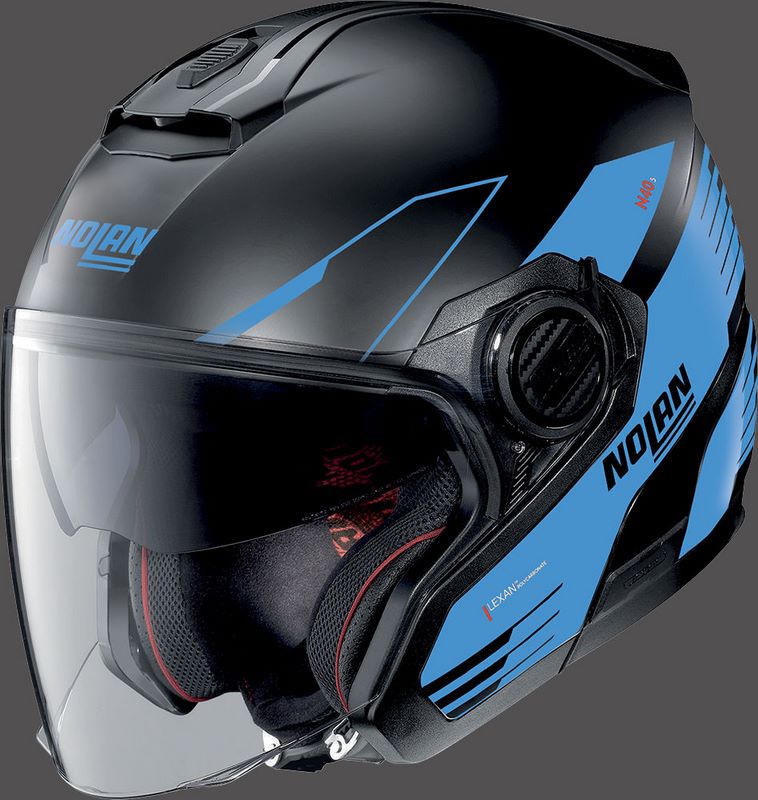 Nolan / ノーラン Jet Helmet N40-5 ZEFIRO N-COM FLAT BLACK | N45000911031