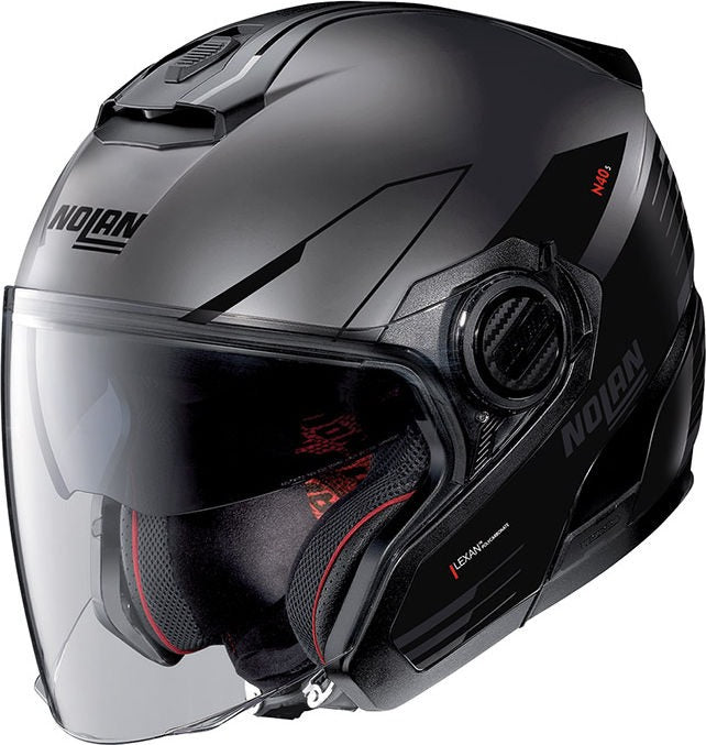 Nolan / ノーラン Jet Helmet N40-5 06 ZEFIRO N-COM Grey Matt | N4Z000911029
