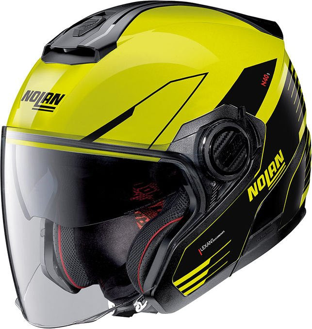 Nolan / ノーラン Jet Helmet N40-5 06 ZEFIRO N-COM Led Yellow | N4Z000911032