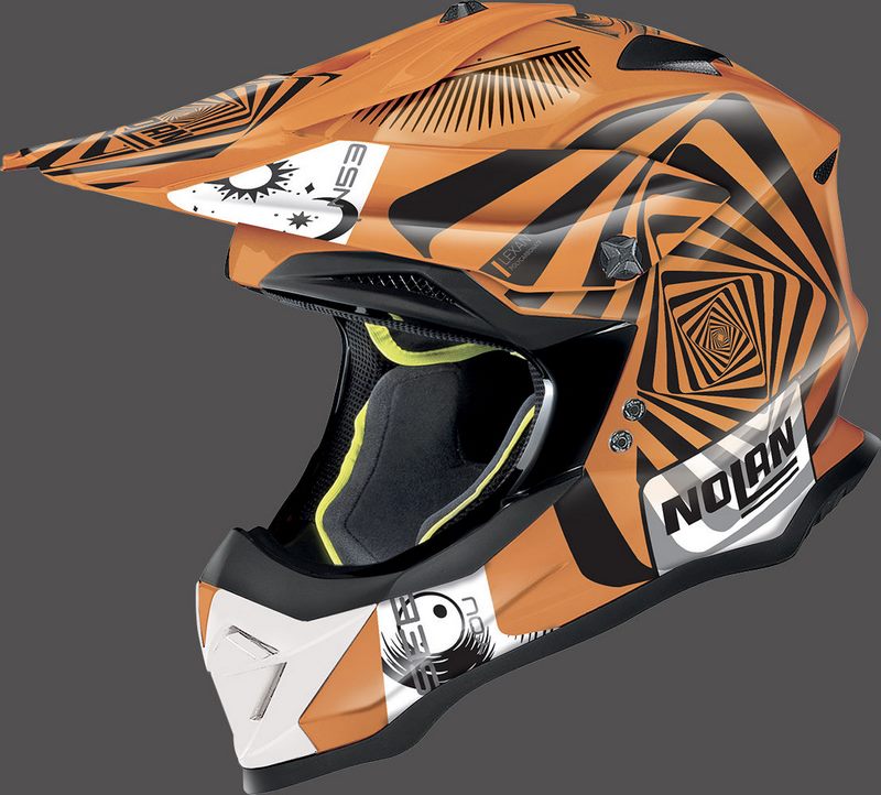 Nolan / ノーラン Full Face Helmet N53 RIDDLER Orange | N53000644088