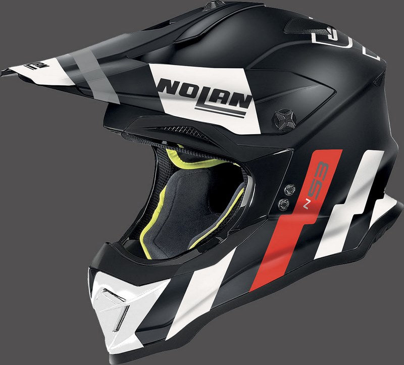 Nolan / ノーラン Full Face Helmet N53 SPARKLER Black Red | N53000799089