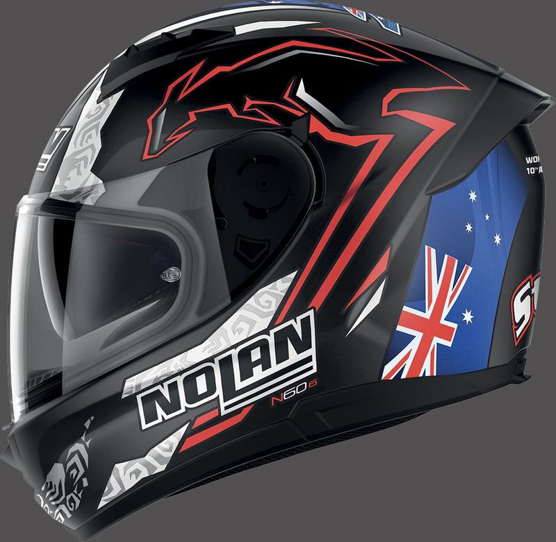 Nolan / ノーラン Full Face Helmet N60-6 GEMINI REPLICA Stoner 10th Anniversary | N66000300052