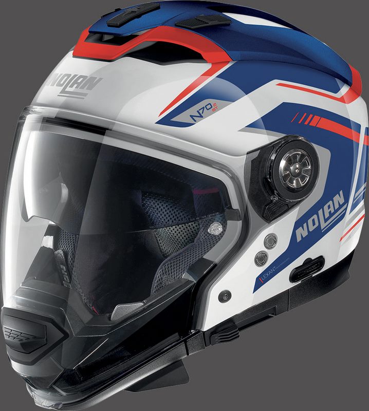 Nolan / ノーラン Modular Helmet N70-2 GT SWITCHBACK N Blue Red White | N7G000598061