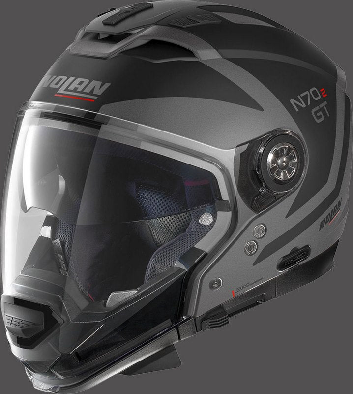 Nolan / ノーラン Modular Helmet N70-2 GT GLARING N-COM SLATE GREY | N7G000798051