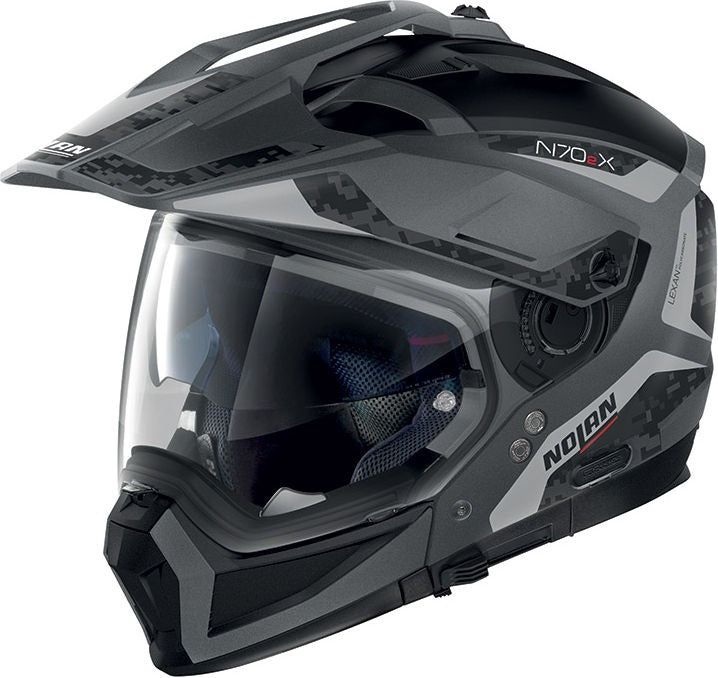 Nolan / ノーラン Modular Helmet N70-2 X 06 TORPEDO N-C Grey Lava Grey Matt | N7Y000547041
