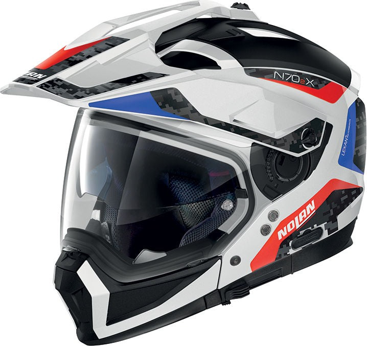 Nolan / ノーラン Modular Helmet N70-2 X 06 TORPEDO N-C White Blue Red | N7Y000547045