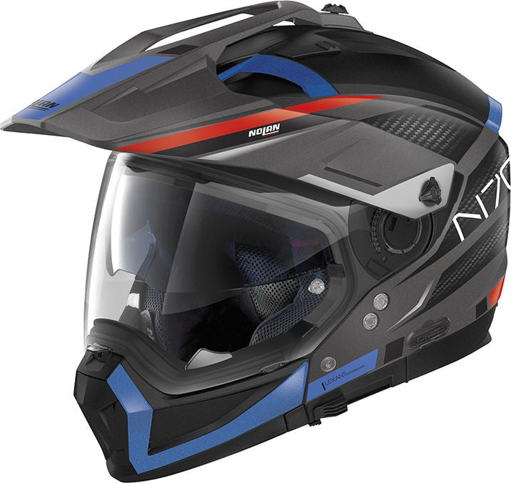 Nolan / ノーラン Modular Helmet N70-2 X 06 EARTHQUAKE Blue Black | N7Y000583048