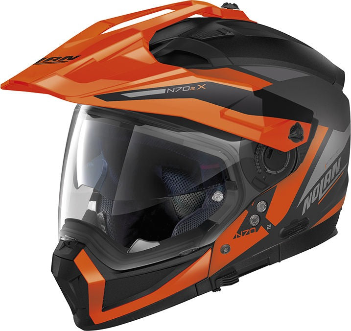 Nolan / ノーラン Modular Helmet N70-2 X 06 STUNNER N-C Orange | N7Y000899052