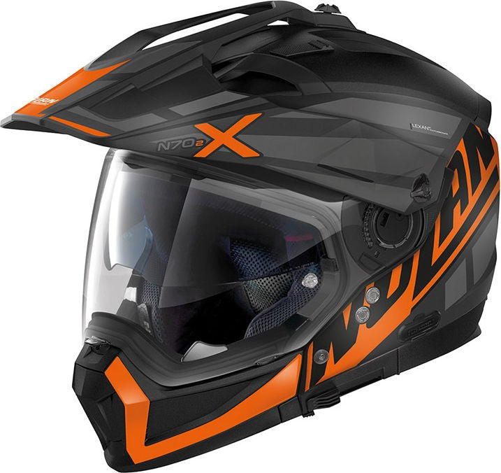 Nolan / ノーラン Modular Helmet N70-2 X 06 MIRAGE N-CO Orange Black | N7Y000909056