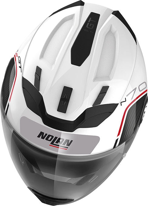 Nolan / ノーラン Modular Helmet N70-2 GT 06 FLYWHEEL N White | N7Z000586053