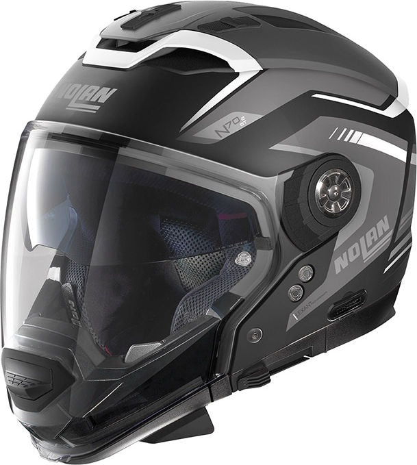 Nolan / ノーラン Modular Helmet N70-2 GT 06 SWITCHBACK Black White | N7Z000598057
