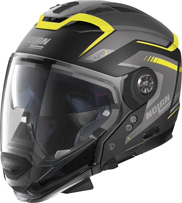 Nolan / ノーラン Modular Helmet N70-2 GT 06 SWITCHBACK Black Yellow | N7Z000598059