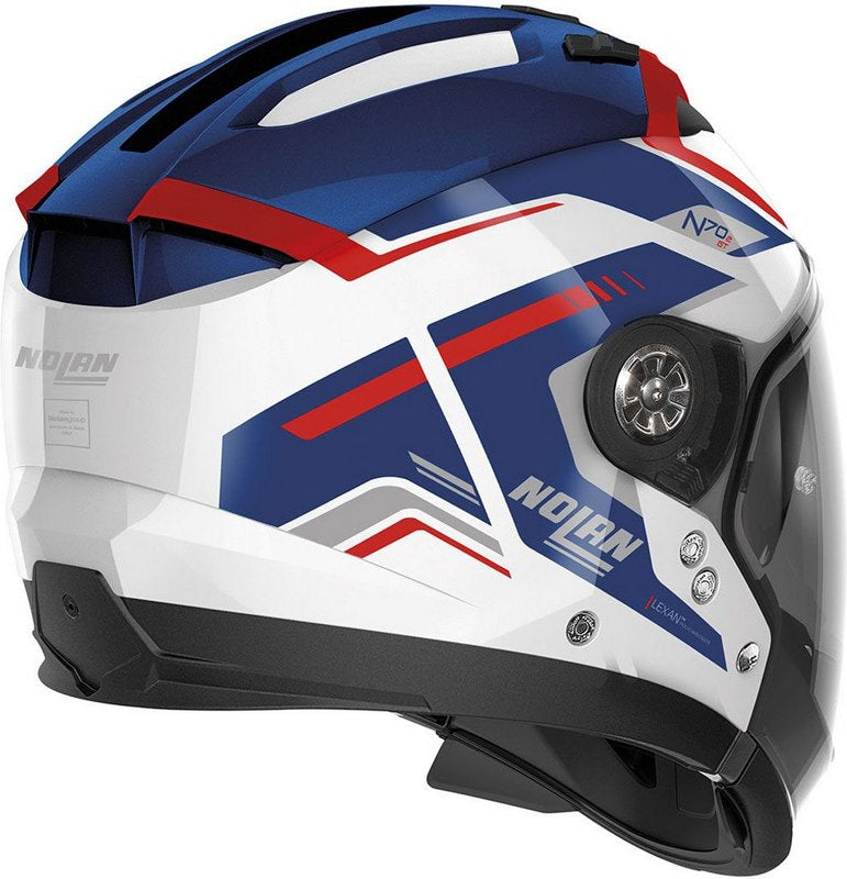 Nolan / ノーラン Modular Helmet N70-2 GT 06 SWITCHBACK METAL WHITE BLUE | N7Z000598061