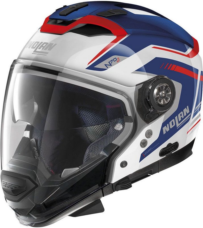 Nolan / ノーラン Modular Helmet N70-2 GT 06 SWITCHBACK METAL WHITE BLUE | N7Z000598061