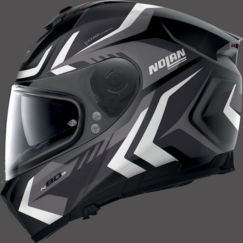 Nolan / ノーラン Full Face Helmet N80-8 RUMBLE N-COM Black White | N88000578058