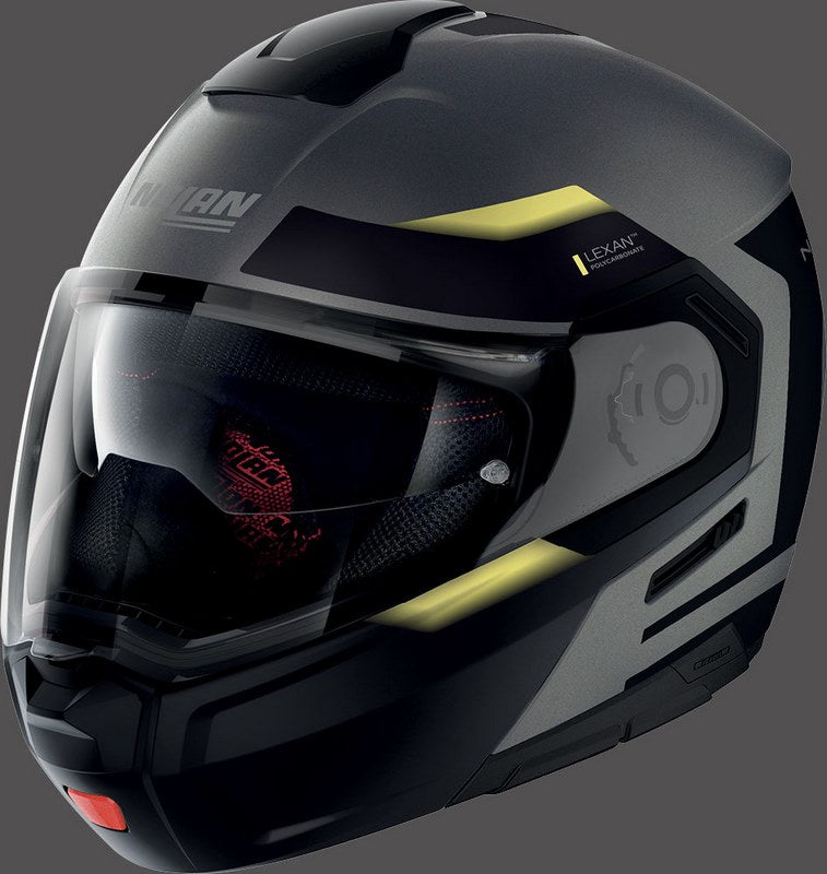 Nolan / ノーラン Flip-Up Helmet N90-3 REFLECTOR N-COM FLAT LAVA GREY | N93000537036