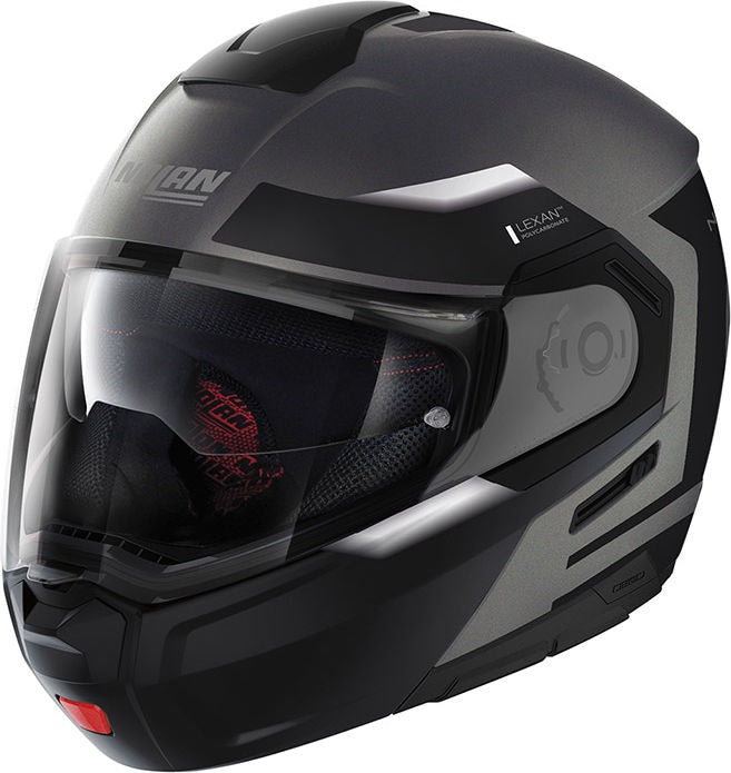 Nolan / ノーラン Modular Helmet N90-3 06 REFLECTOR N-C Black Grey | N9Z000537034