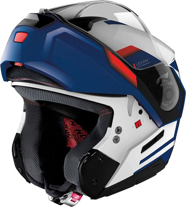 Nolan / ノーラン Modular Helmet N90-3 06 REFLECTOR N-C White Blue Red | N9Z000537038
