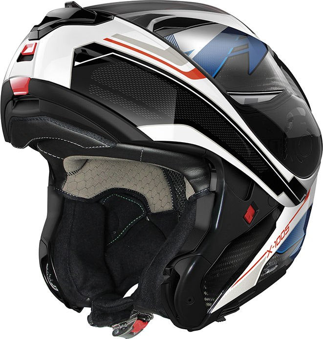 Nolan / ノーラン X-LITE Modular Helmet X-1005 ULTRA POWERTRA White Blue | U15000623041