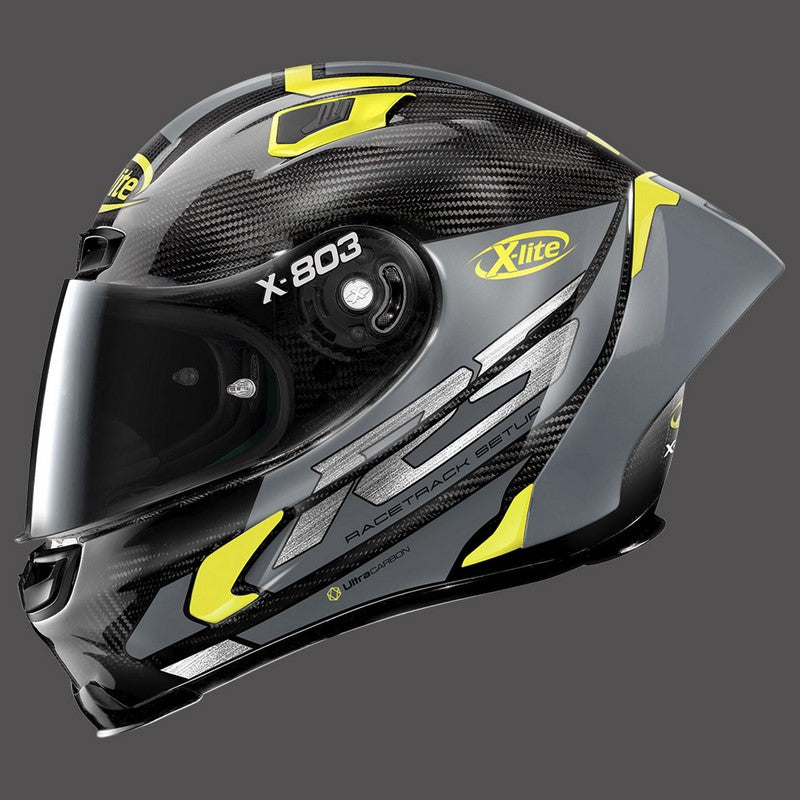 Nolan / ノーラン フルフェイスヘルメット X-lite X-803 Rs Ultra Carbon Skywarp イエロー | U8R000539050