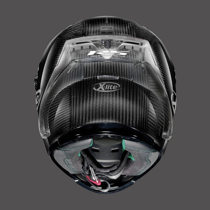 Nolan / ノーラン フルフェイスヘルメット X-lite X-803 Rs Ultra Carbon シルバー エディション シルバー | U8R000569044