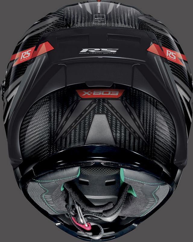 Nolan / ノーラン X-LITE Full Face Helmet X-803 RS DECEPTION Ultra Carbon Deception Red | U8R000596076