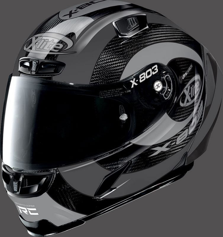 Nolan / ノーラン X-LITE Full Face Helmet X-803 RS HATTRICK Ultra Carbon Hattrick Black | U8R000628071
