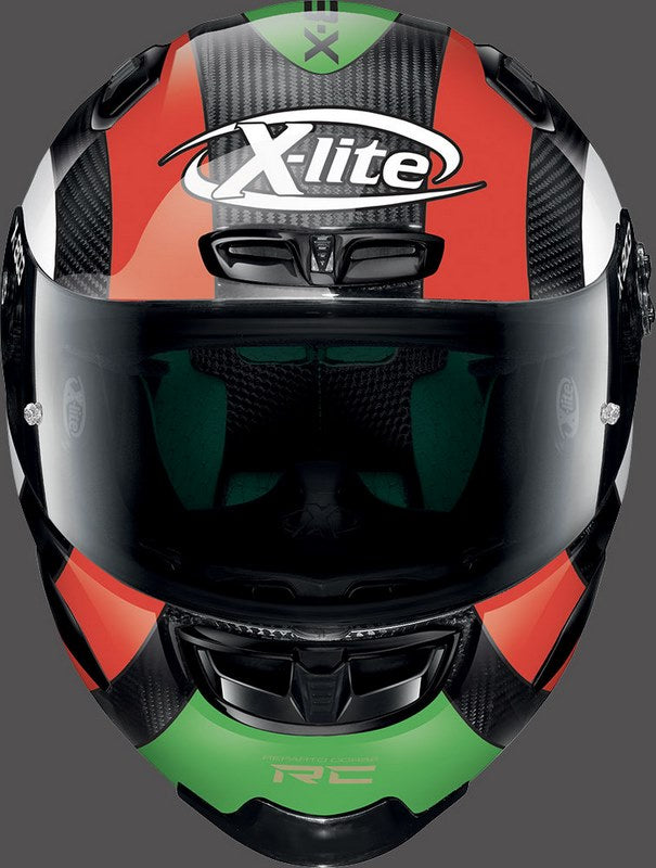 Nolan / ノーラン X-LITE Full Face Helmet X-803 RS HATTRICK Ultra Carbon Hattrick Tricolor | U8R000628073