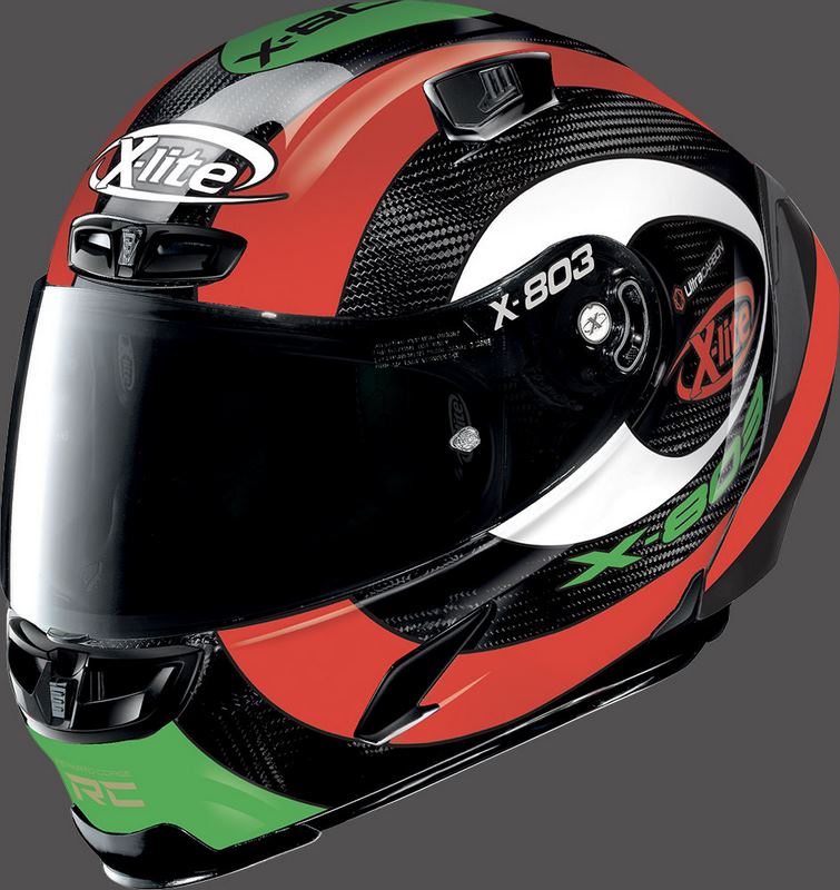 Nolan / ノーラン X-LITE Full Face Helmet X-803 RS HATTRICK Ultra Carbon Hattrick Tricolor | U8R000628073