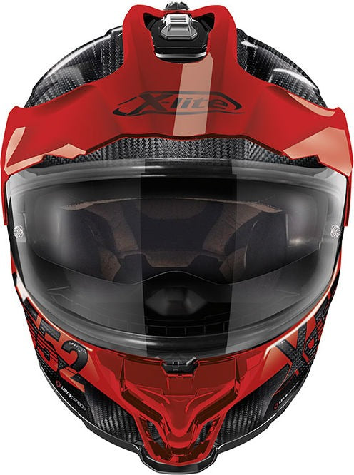 Nolan / ノーラン X-LITE Full Face Helmet X-552 ULTRA HILLSIDE Red | XU5000629011