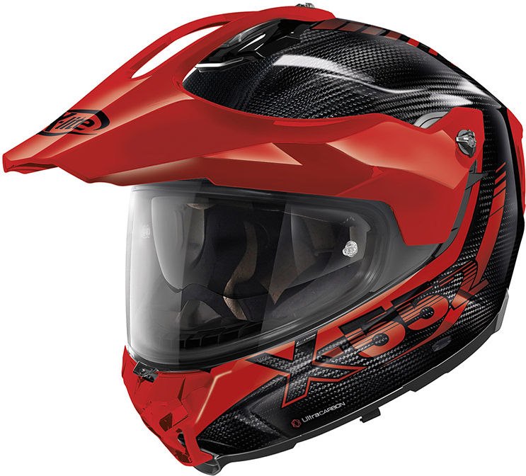 Nolan / ノーラン X-LITE Full Face Helmet X-552 ULTRA HILLSIDE Red | XU5000629011