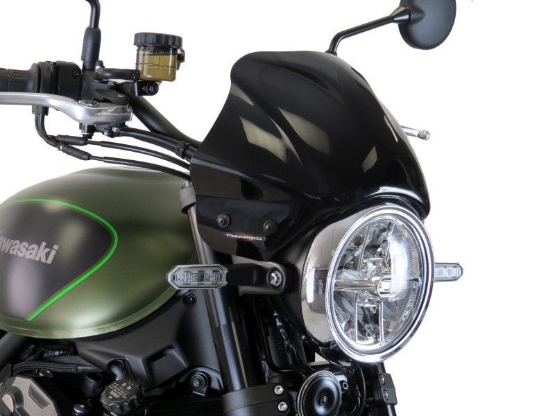 Powerbronze / パワーブロンズ フェアリング ブラック KAWASAKI Z900RS 18-19 TOMAHAWK フェアリング | 100-K101-003