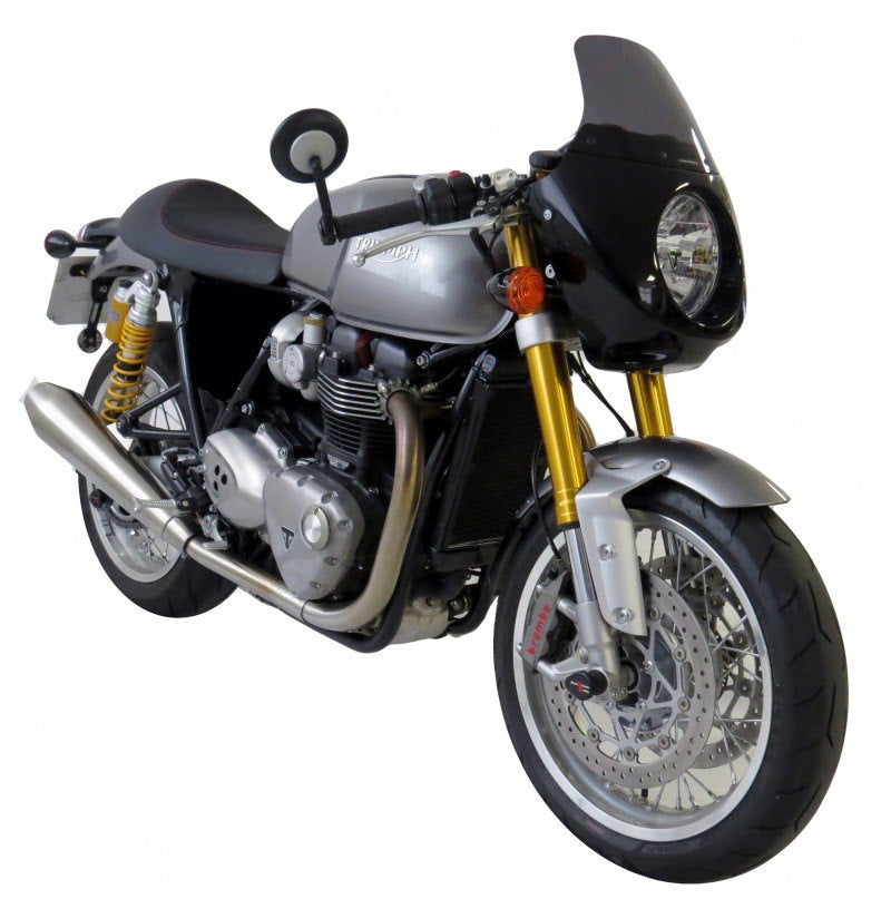 Powerbronze / パワーブロンズ フェアリング ブラック TRIUMPH THRUXTON 1200 THRUXTON R 16-19 | 100-T101-003