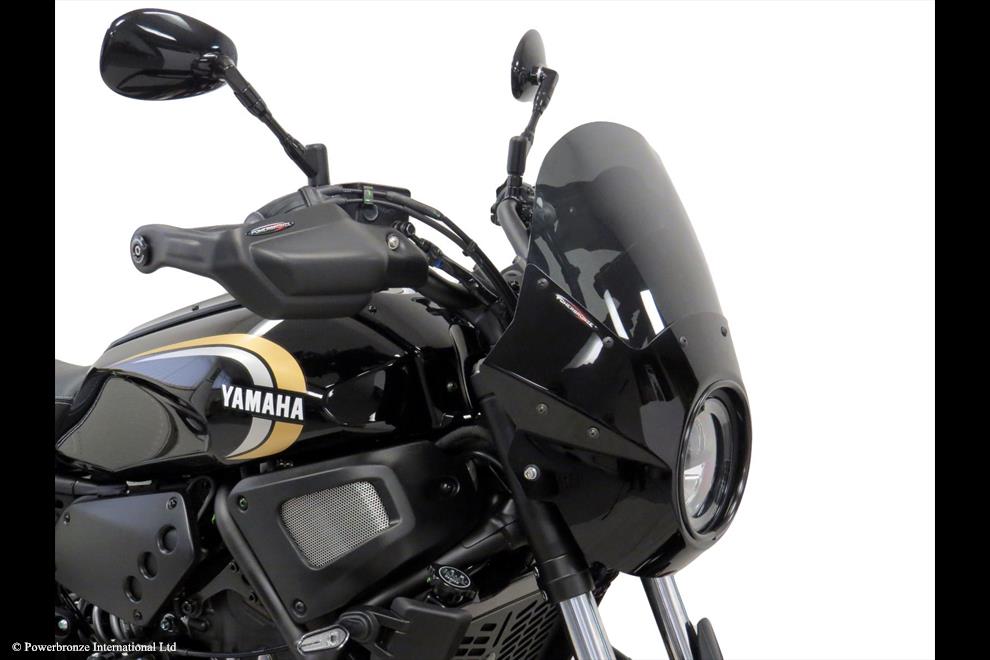 Powerbronze / パワーブロンズ Fairing for YAMAHA XSR700 22-23 LANCER FAIRING/MATT BLACK | 100-Y103-070