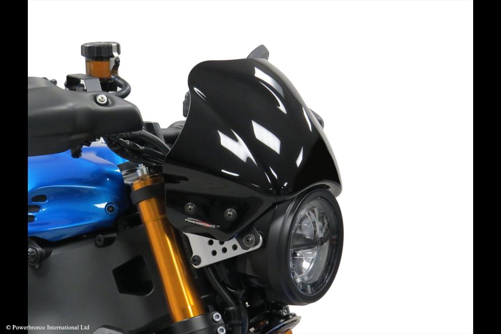 Powerbronze / パワーブロンズ Fairing for YAMAHA XSR900 22-23 TOMAHAWK FAIRING/MATT BLACK | 100-Y106-070