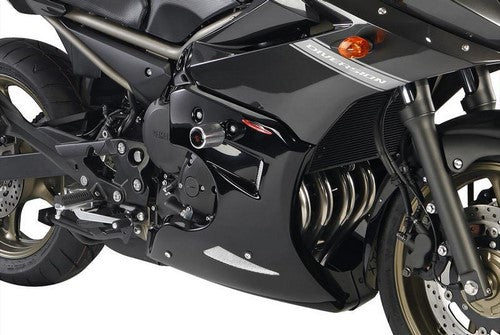 Powerbronze / パワーブロンズ ロワー YAMAHA XJ6 DIVERSION 09-11 ブラック・シルバー メッシュ | 110-Y103-603