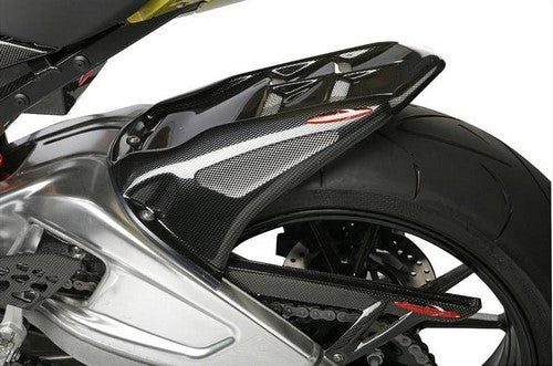 Powerbronze / パワーブロンズ リア ハガー BMW S1000RR 10-11 ブラック・シルバー メッシュ | 201-B101-603