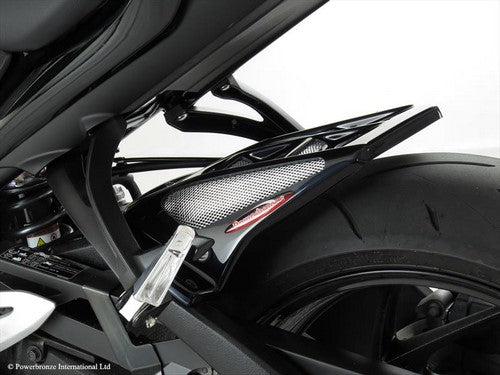 Powerbronze / パワーブロンズ ハガー カーボンルック-シルバーメッシュ SUZUKI GSX-S1000 15-19 GSX-S1000F 15-19 | 201-S115-680