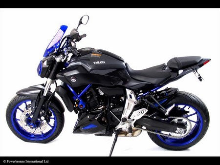 Powerbronze / パワーブロンズ ハガー YAMAHA MT-07 14/FZ-07 14 -カーボンルック-シルバーメッシュ- | 201-Y107-680