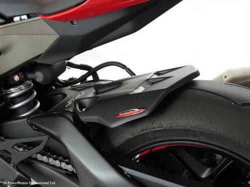 Powerbronze / パワーブロンズ ハガー マットブラック-シルバーメッシュ YAMAHA YZF-R1 15-19 MT-10 16-19 FZ-10 16-19 | 201-Y109-670