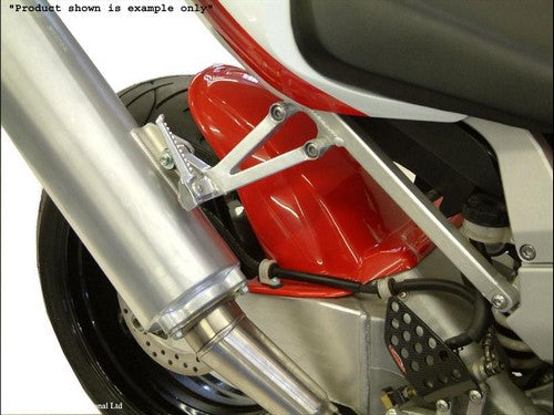 Powerbronze / パワーブロンズ リア ハガー HONDA CBR900RR 92-95 ブラック(2・PIECE) | 300-H108-003