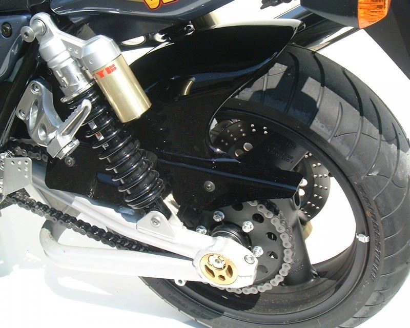 Powerbronze / パワーブロンズ リア ハガー KAWASAKI ZRX1200R ブラック | 300-K106-003