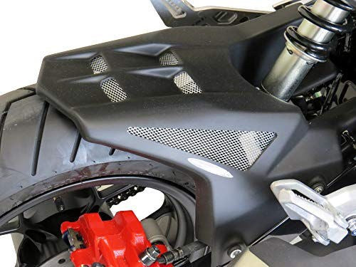 Powerbronze / パワーブロンズ ハガー マットブラック-シルバーメッシュ HONDA MSX125 16-19 | 301-H113-670