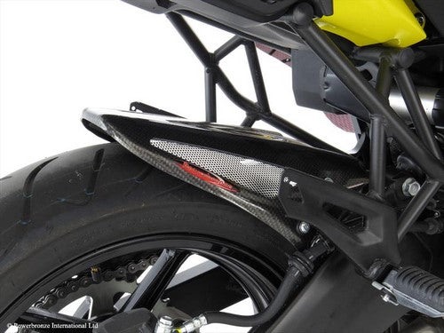 Powerbronze / パワーブロンズ ハガー マットブラック-シルバーメッシュ KAWASAKI VERSYS 650 (+ABS) 07-19 | 301-K109-670