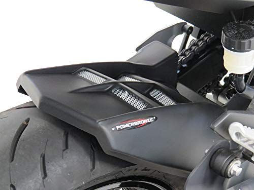 Powerbronze / パワーブロンズ ハガー マットブラック-シルバーメッシュ KAWASAKI NINJA 400 18-19 Z400 19 | 301-K116-670
