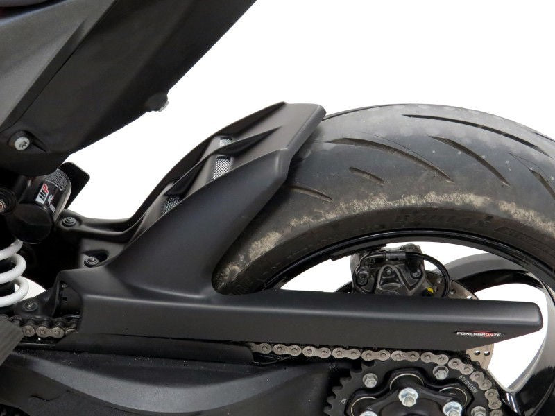 Powerbronze ハガー KTM 1290 SUPER DUKE R 20-21/ブラック-シルバーメッシュ | 301-KT104-603