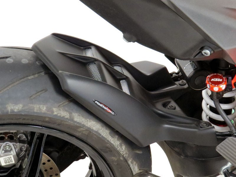Powerbronze ハガー KTM 1290 SUPER DUKE R 20-21/ブラック-シルバーメッシュ | 301-KT104-603